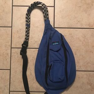 Blue Kavu Rope Sling Bag